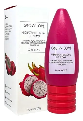 Max Love - Hidratante Facial Glow Love Pitaya
