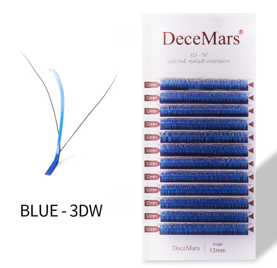 3D coloridas DeceMars AZUL