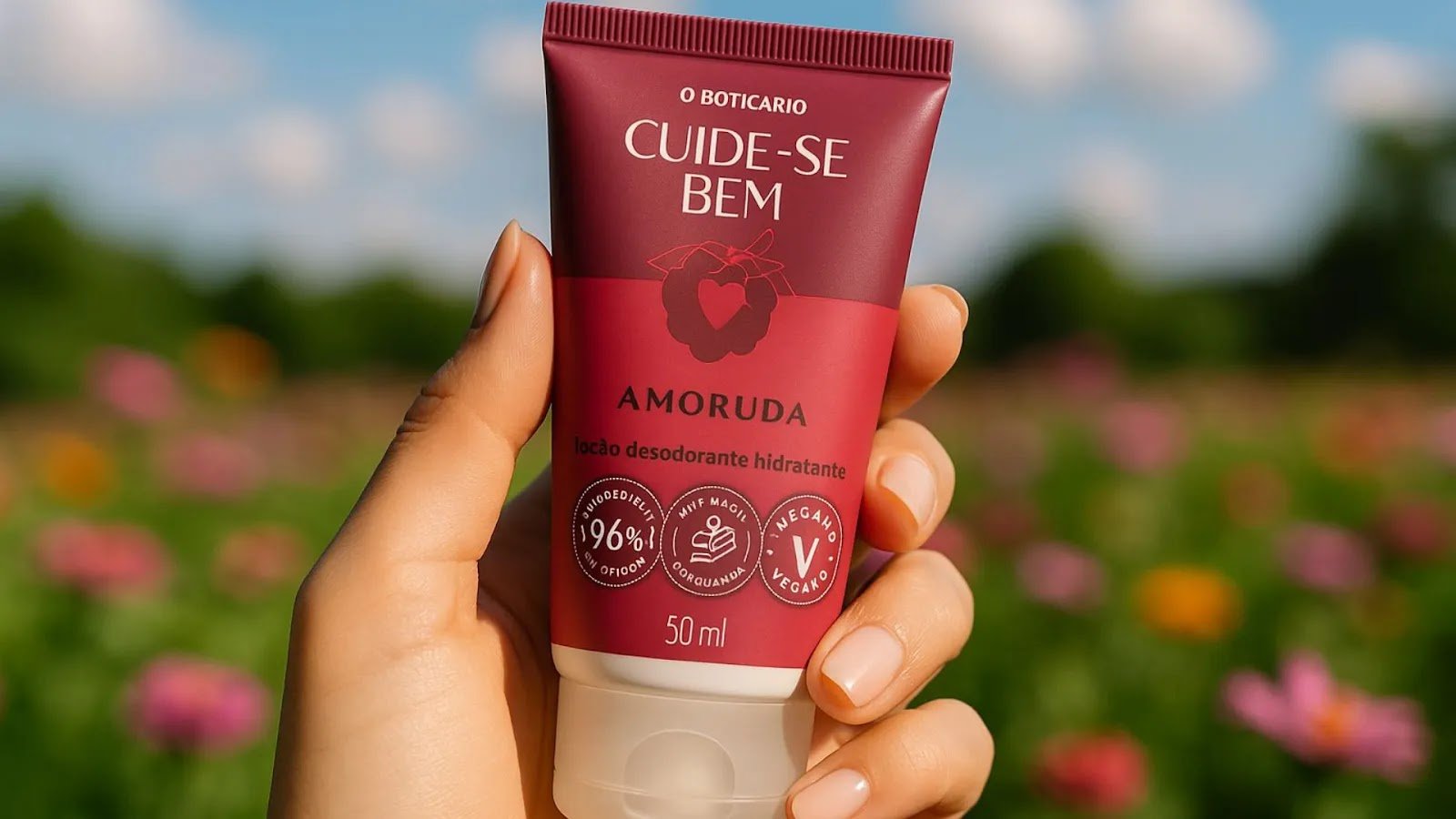 Creme de mao Amoruda Oboticario